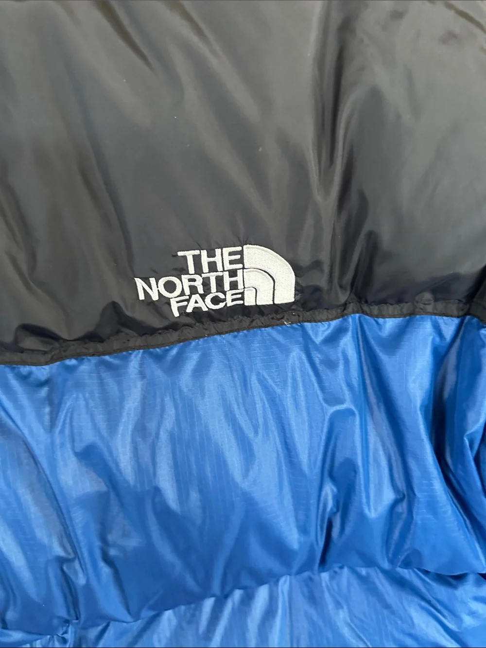 The North Face Mens 700 down Blue and Black winter Jacket Sz XL